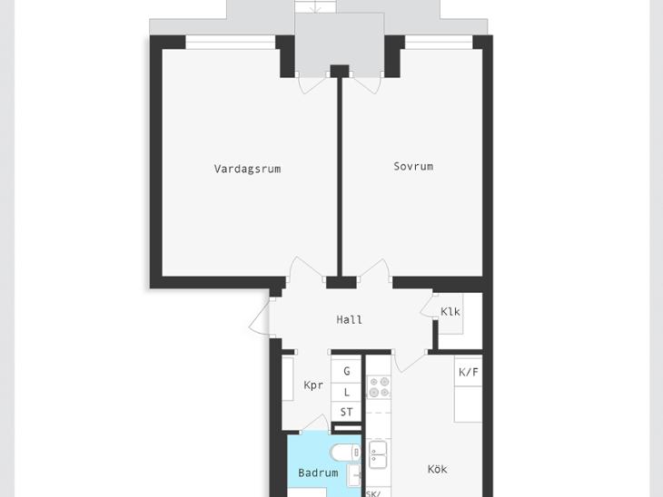 Bostad Albrektsvägen Norrköping