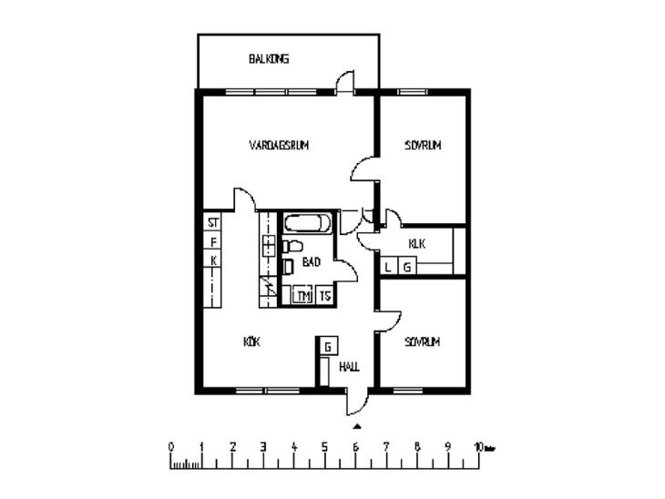 Bostad Professorsvägen 260B Luleå