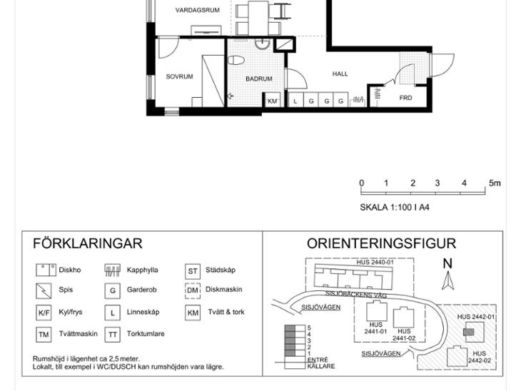 Bostad Sisjöbäckens Väg Göteborg