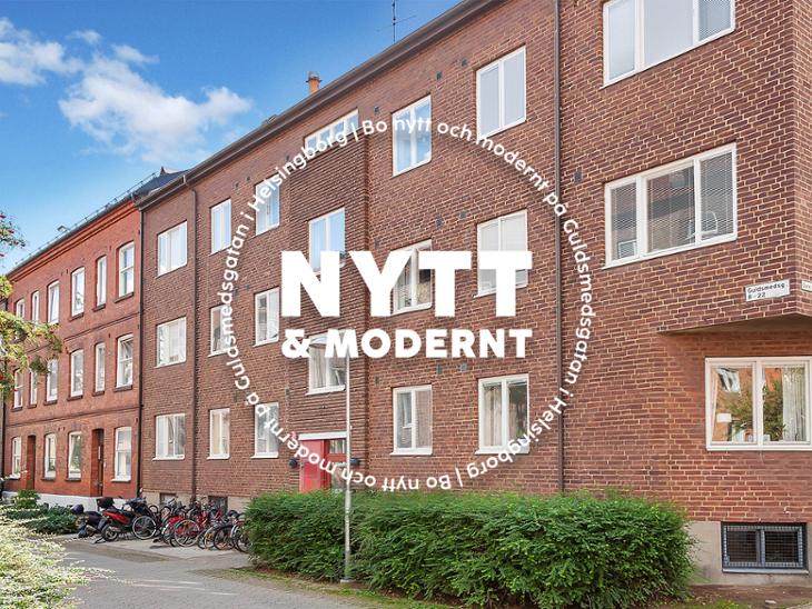 Bostad Guldsmedsgatan Helsingborg