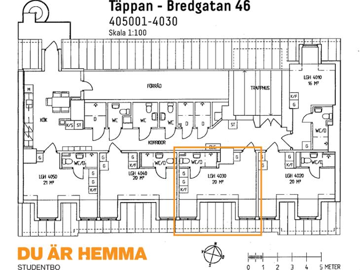 Bostad Bredgatan Norrköping