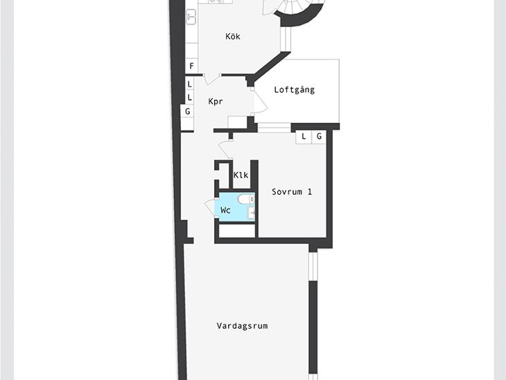 Bostad Fleminggatan Norrköping