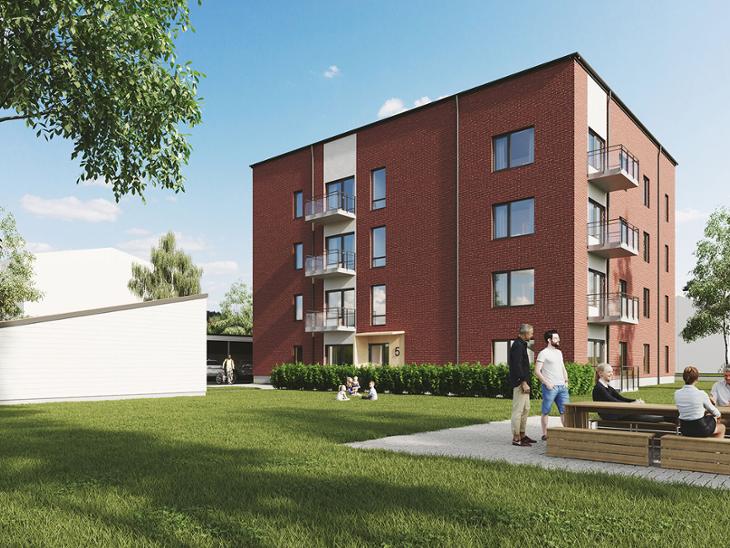 Bostad Majorsgatan Boden