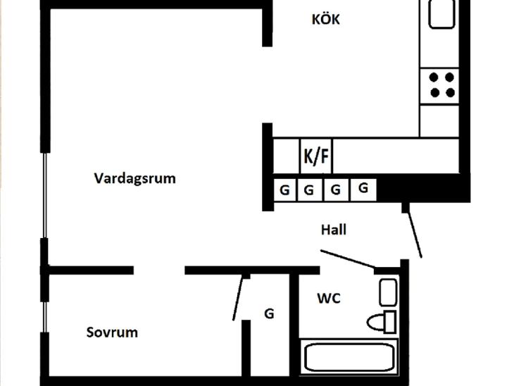 Bostad Mejerivägen Örnsköldsvik