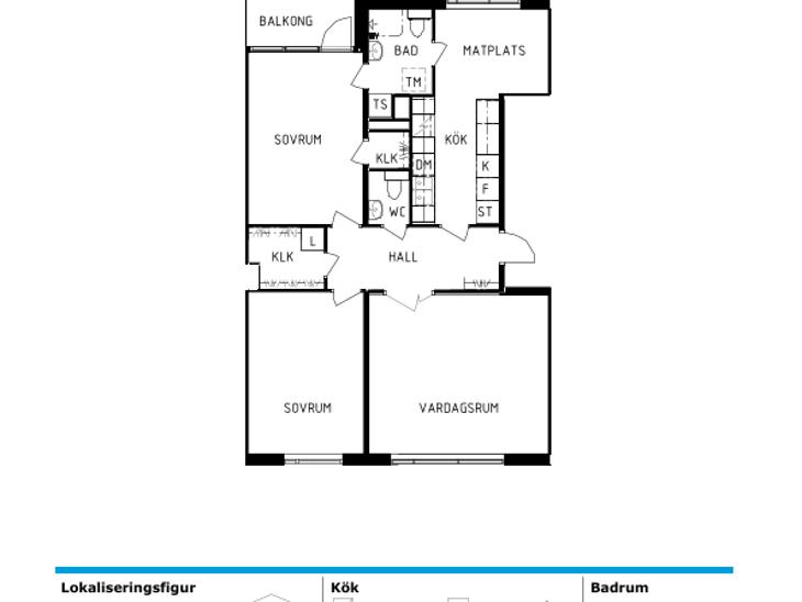 Bostad Berggatan 20B Sala