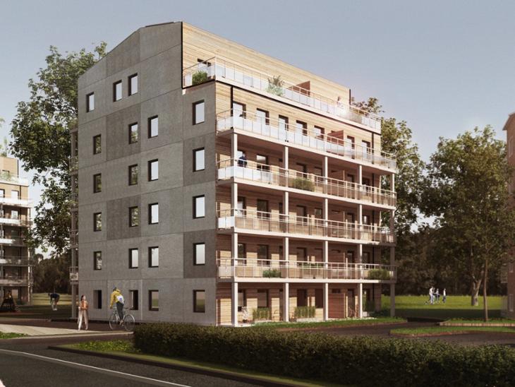 Bostad Otto Myrbergs väg Uppsala