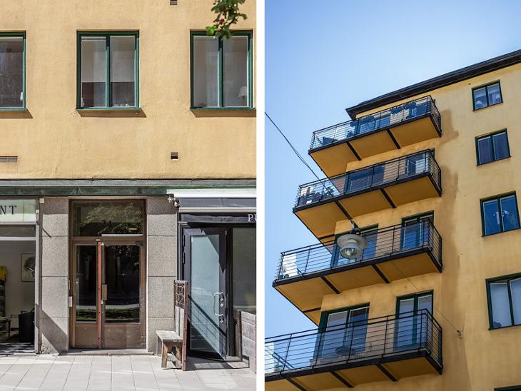 Bostad Ynglingagatan Stockholm