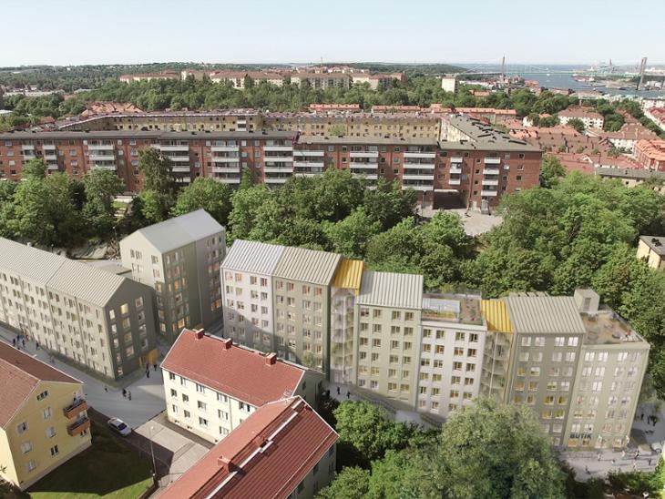 Bostad Kolumbusgatan Göteborg