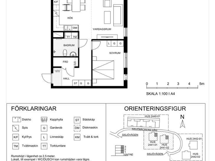 Bostad Sisjöbäckens Väg Göteborg