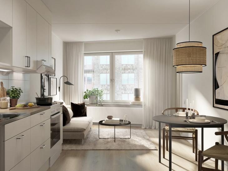 Bostad Kansliskrivargatan Uppsala