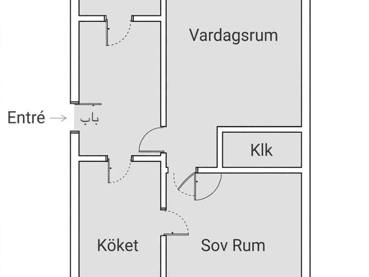 Bostad Kuddbygränd Stockholm