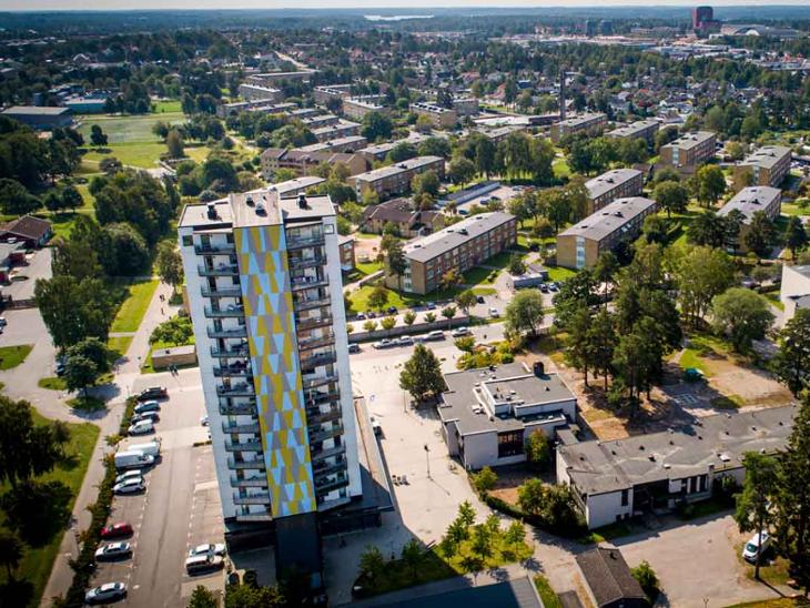Bostad Hjalmar Petris väg 2 Växjö