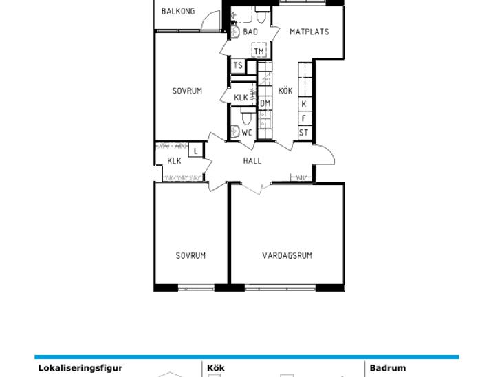 Bostad Berggatan 18B Sala