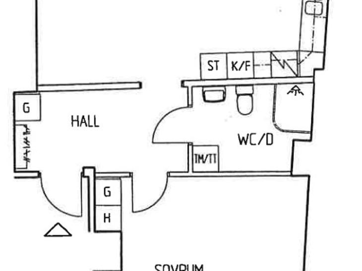Bostad Bastionsgatan Halmstad
