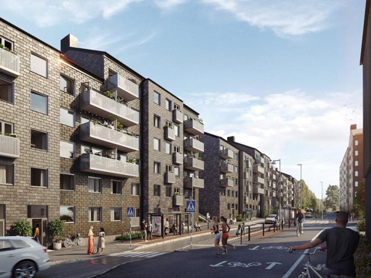 Bostad Lagerbladsgatan Göteborg