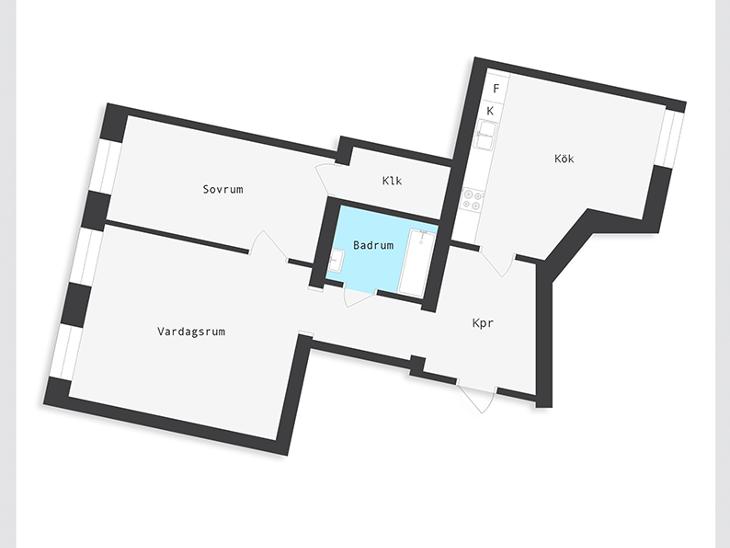 Bostad Östra Promenaden 21A Norrköping