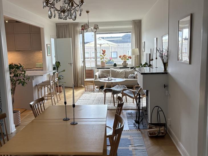 Bostad Artillerigatan Stockholm