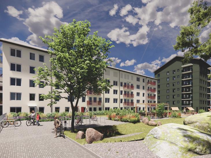 Bostad Mandelgatan Upplands Väsby