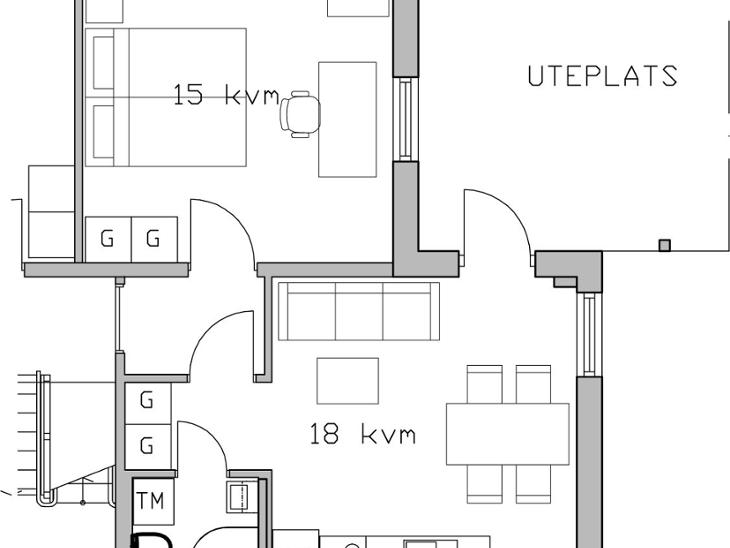 Bostad Laxvägen Lidingö