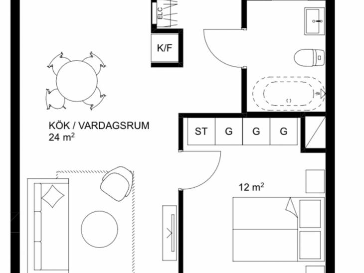 Bostad Grindstuguvägen Täby