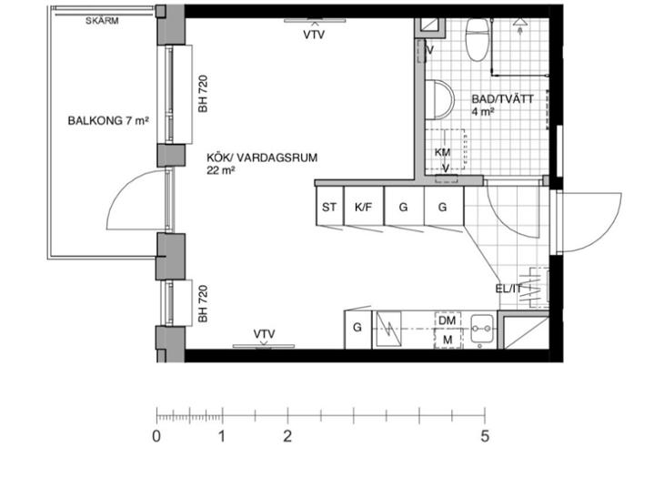 Bostad Parkallén Täby