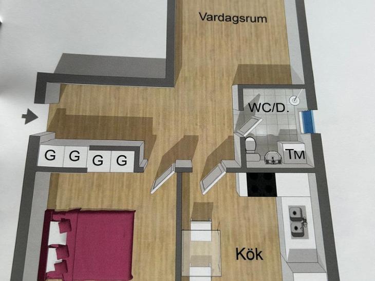 Bostad Ringvägen Haninge