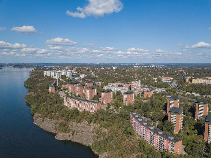 Bostad Larsbergsvägen Lidingö