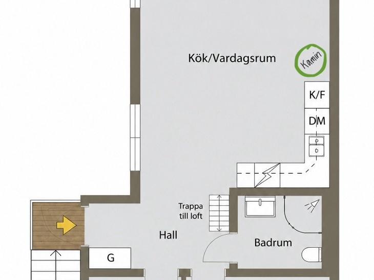 Bostad Byvägen Åre
