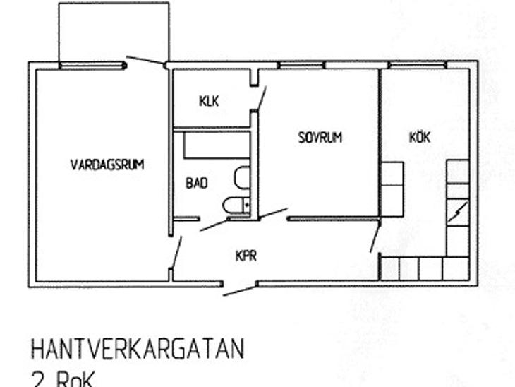 Bostad Hantverkargatan 36 Hofors