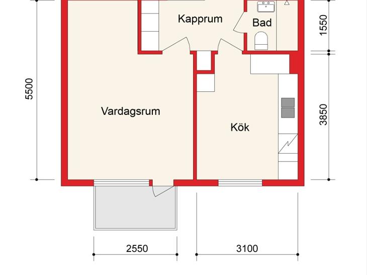 Bostad Villavägen 5A Norrtälje