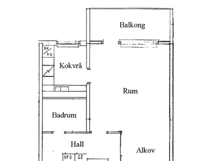 Bostad Jakobsbergsgatan Sala