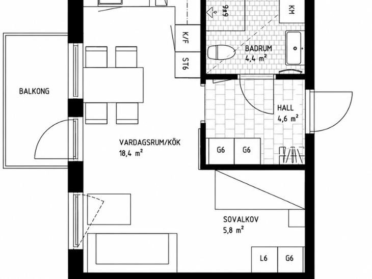 Bostad Barkarbyvägen Järfälla