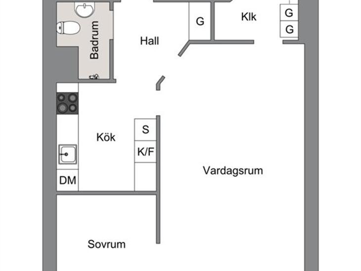 Bostad Vikingagatan Stockholm