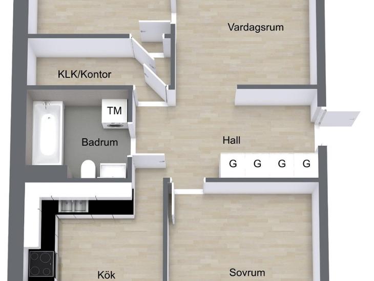 Bostad Kummingatan Uppsala