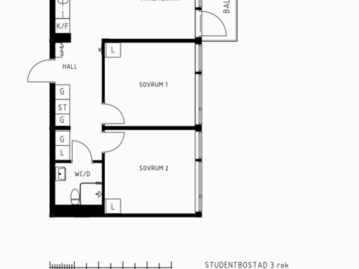 Bostad Studiegången 6 Göteborg