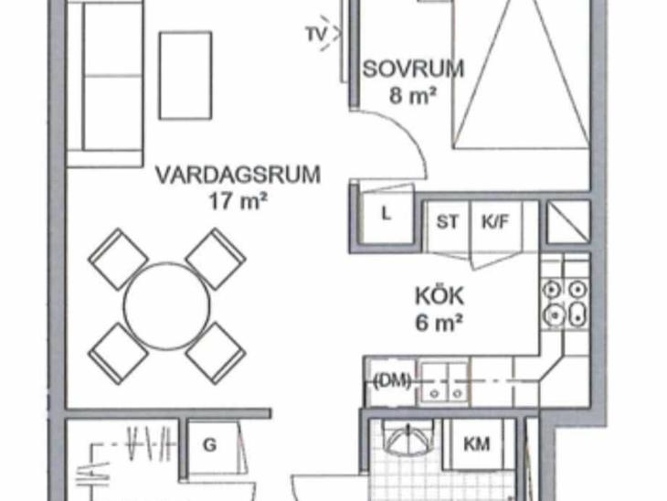 Bostad Kungsgatan Uppsala