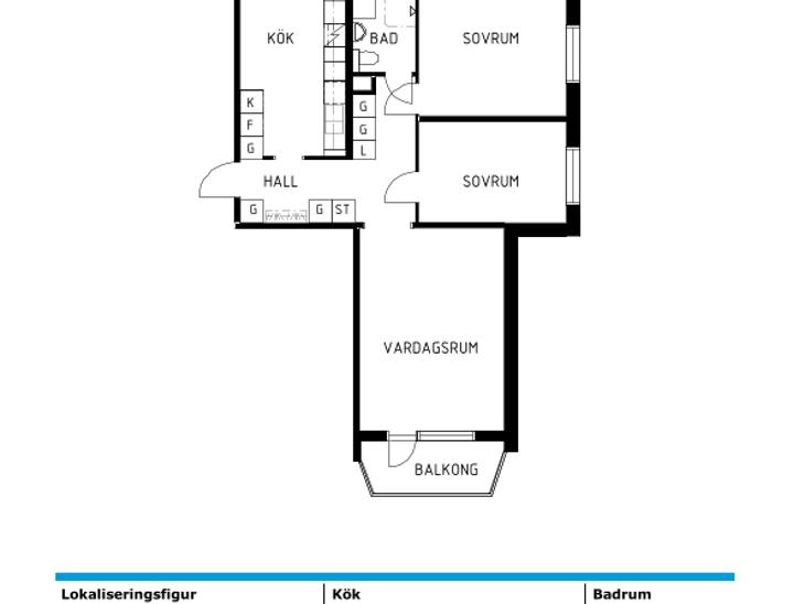 Bostad Åkragatan 2A Sala