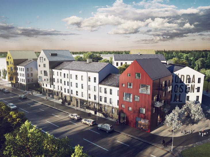 Bostad Rosendalsvägen Uppsala