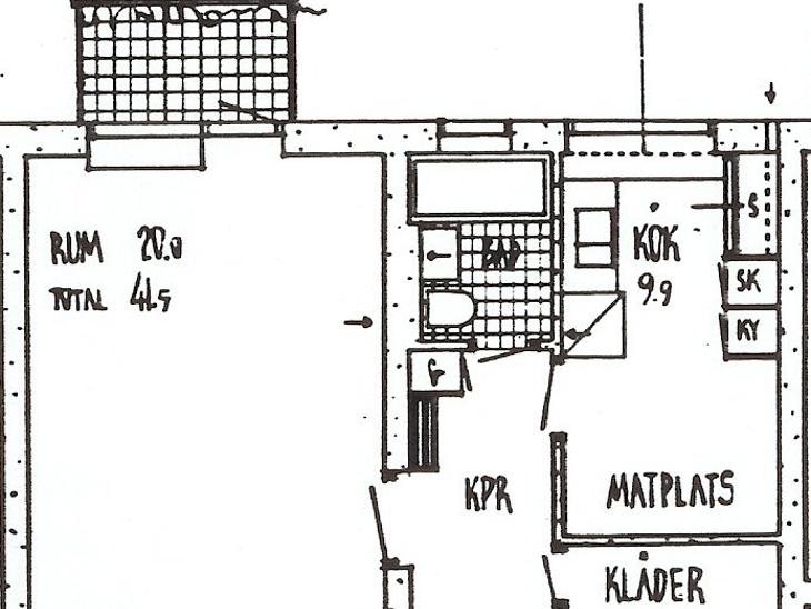 Bostad Ekersgatan Örebro