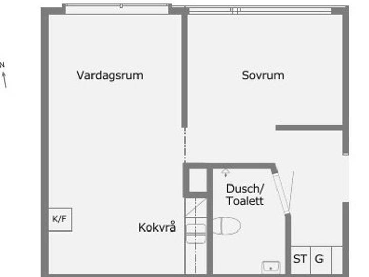 Bostad Roslagstullsbacken Stockholm