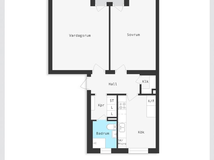 Bostad Albrektsvägen Norrköping