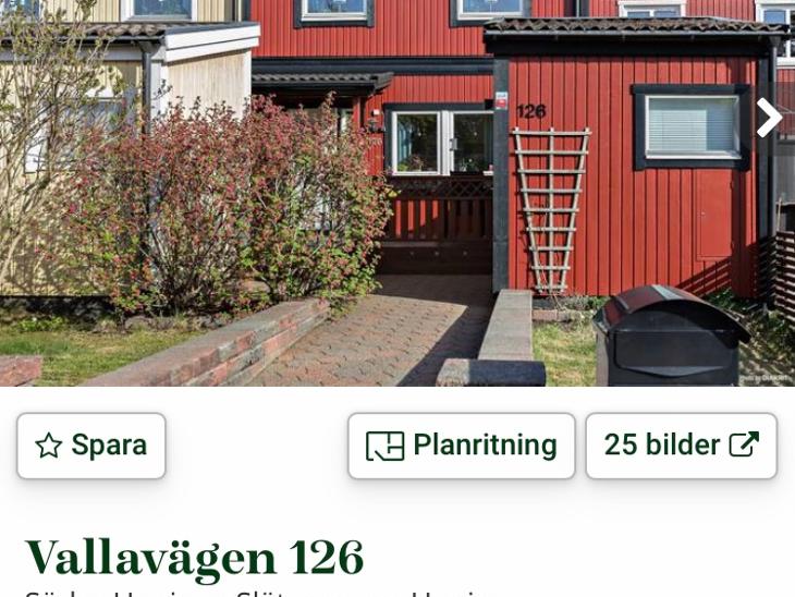 Bostad Villavägen Haninge