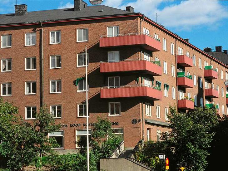 Bostad Olof Gjödingsgatan Stockholm
