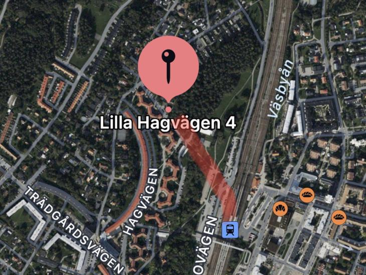 Bostad Lilla hagvägen Upplands Väsby
