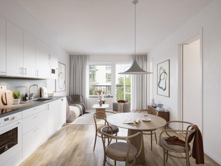 Bostad Sköntorpsvägen Stockholm