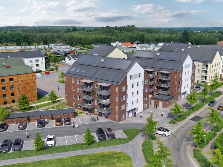Bostad Vikaholmsallén 4B Växjö
