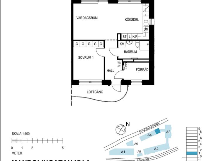 Bostad Mandolingatan Göteborg
