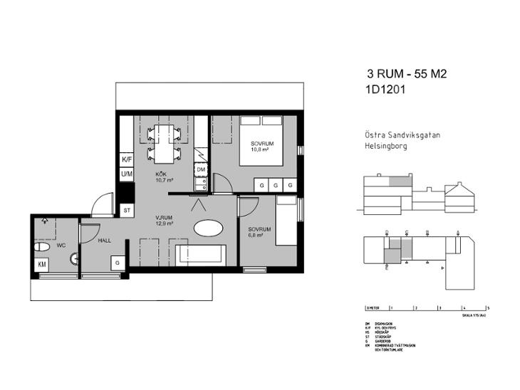 Östra Sandviksgatan 1D - Planteringen, Helsingborg
