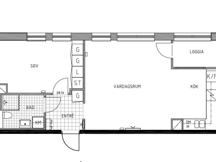 Bostad Landsvägen Sundbyberg