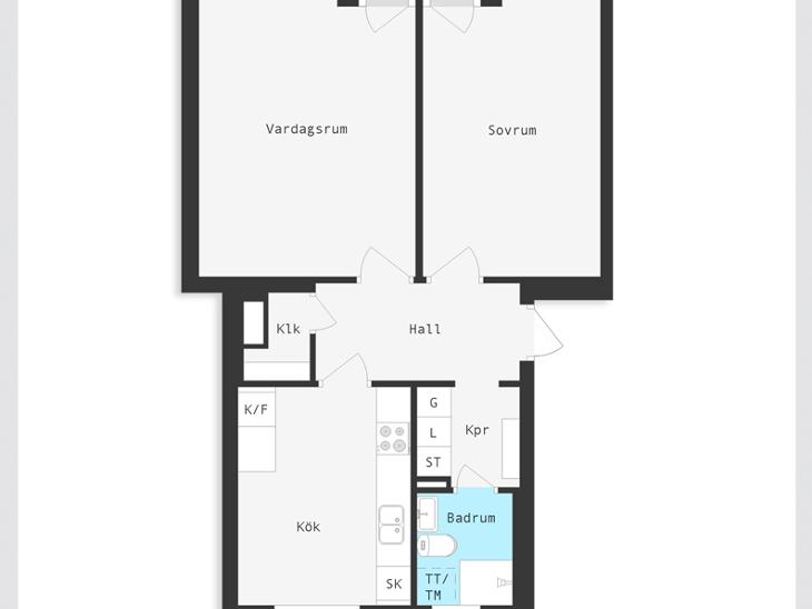 Bostad Ljuragatan 145 Norrköping